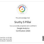 About Us google analytical certification